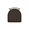 Holland Bar Stool Co 30" Low Back Swivel Bar Stool, Nickel Finish, Rein Coffee Seat 41130AN025 - alternate 2